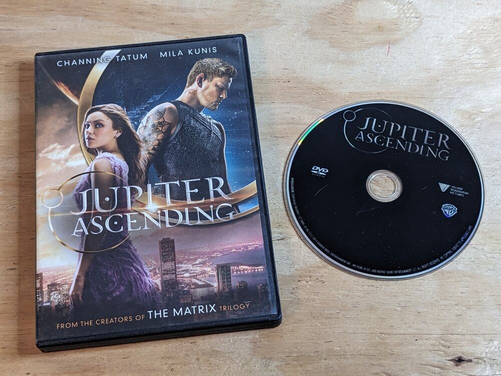 Jupiter Ascending DVD 2015 sci-fi movie Mila Kunis Channing Tatum Wachowskis!